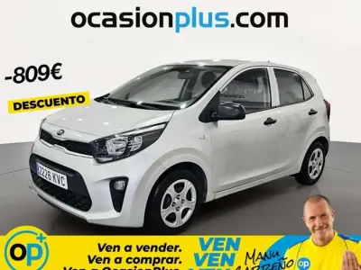 Usado Kia Picanto 67 CV (49 kW) 2019 Gris plata Utilitario