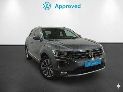 Usado VW T-Roc Sportline 150 CV (110 kW) 2020 Gris / plata SUV