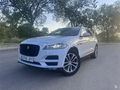 Usado Jaguar F-Pace Prestige 300 CV (220 kW) 2016 Blanco SUV