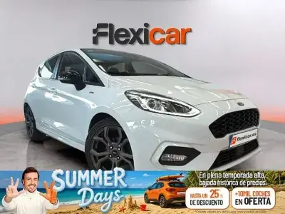Usado Ford Fiesta ST-Line 100 CV (73 kW) 2018 Blanco Utilitario