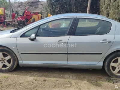 Usado Peugeot 407 136 CV (100 kW) 2004 Gris / plata Berlina
