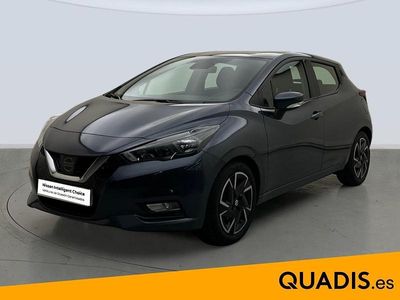 Usado Nissan Micra Acenta 92 CV (67 kW) 2022 Gris Utilitario