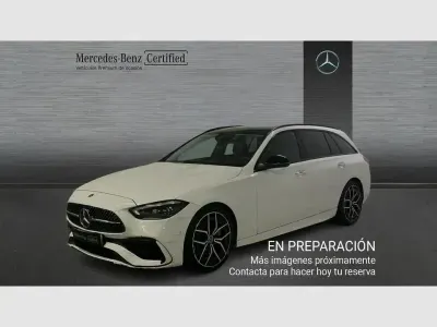 Brugt Mercedes C220 200 HK (147 kW) 2022 Hvid Stationcar