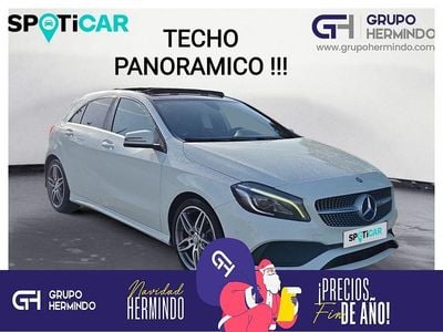 Blanco Usado 2016 Mercedes A180 AMG line Berlina | 12.950 € (Precio justo)