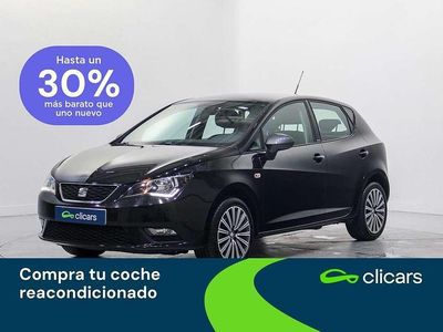 Usado Seat Ibiza Style 75 CV (55 kW) 2016 Negro Utilitario