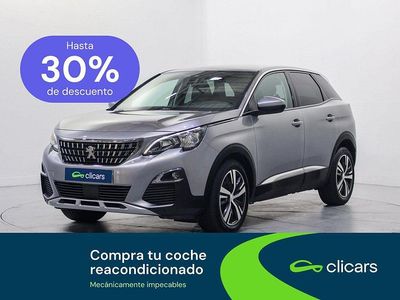 Usado Peugeot 3008 Allure 130 CV (95 kW) 2018 Gris / plata SUV