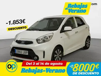Usado Kia Picanto 86 CV (63 kW) 2017 Blanco Utilitario