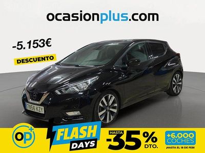 Usado Nissan Micra N-Connecta 117 CV (86 kW) 2019 Blanco Utilitario