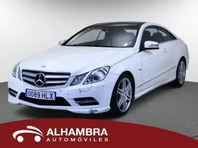 Usado Mercedes E250 Elegance 204 CV (150 kW) 2012 Blanco Coupe