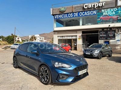 Usado Ford Focus ST-Line 125 CV (91 kW) 2018 Azul Berlina