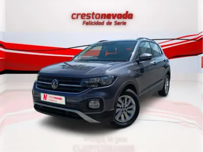 Usado VW T-Cross Advance 110 CV (80 kW) 2022 Gris SUV