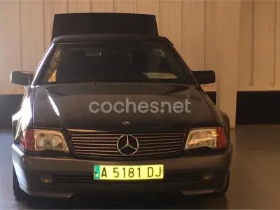 Usado Mercedes SL500 320 CV (235 kW) 1995 Negro Descapotable
