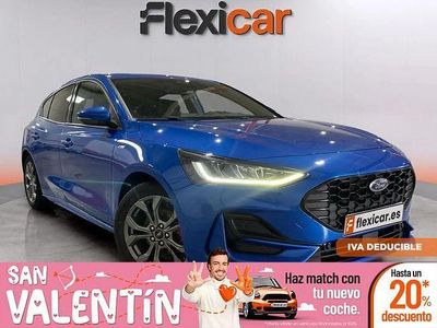 Usado Ford Focus ST-Line 125 CV (91 kW) 2022 Azul Berlina