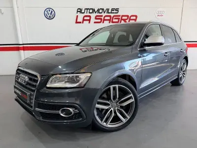 Usado Audi SQ5 S-Line 313 CV (230 kW) 2015 Gris / plata SUV