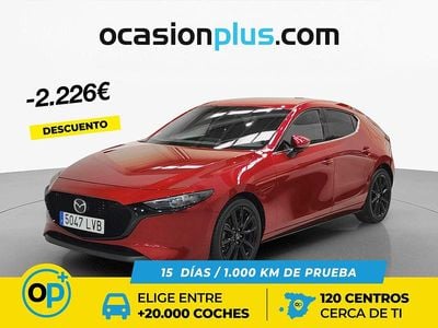 Usado Mazda 3 186 CV (136 kW) 2021 Rojo