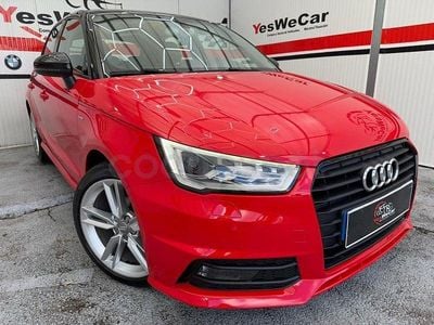 Brugt Audi A1 Sportback Design 95 HK (69 kW) 2018 Rød Hatchback