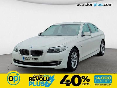 Usado BMW 528 245 CV (180 kW) 2012 Blanco Berlina