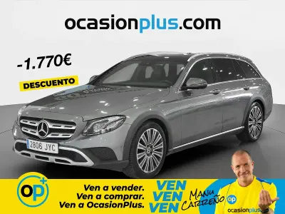 Usado Mercedes E220 All-Terrain 194 CV (142 kW) 2017 Gris Familiar