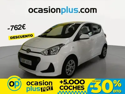 Usado Hyundai i10 GO! 66 CV (48 kW) 2018 Blanco Utilitario