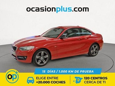 Rojo Usado 2015 BMW 220 Coupe | 17.200 € (Precio justo)