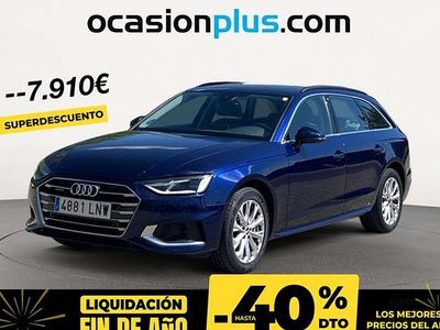 Azul Usado 2021 Audi A4 Advanced Familiar | 25.900 € (Precio justo)