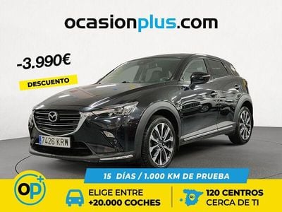 Usado Mazda CX-3 115 CV (84 kW) 2018 Negro SUV