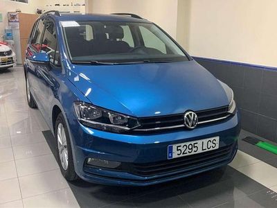 Azul Usado 2019 VW Touran Advance Monovolumen | 21.400 € (Precio justo)