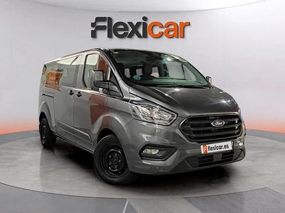 Usado Ford Transit Custom Trend 131 CV (96 kW) 2023 Negro Familiar