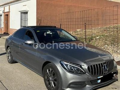 Usado Mercedes C220 Avantgarde 170 CV (125 kW) 2014 Gris / plata Berlina