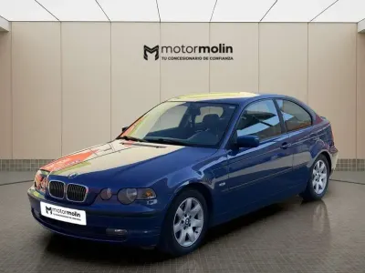 Usado BMW 116 150 CV (110 kW) 2002 Azul Utilitario