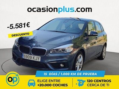 Gris Usado 2018 BMW 218 Active Tourer Monovolumen | 16.850 € (Super precio)
