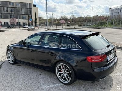 Usado Audi A4 143 CV (105 kW) 2008 Negro Familiar