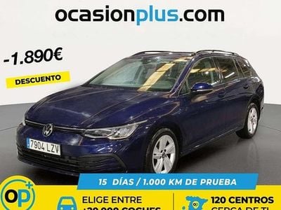 Usado VW Golf VIII Life 116 CV (85 kW) 2021 Azul Familiar