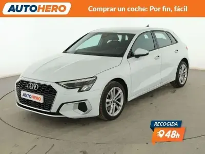 Usado Audi A3 Advanced 116 CV (85 kW) 2021 Blanco Berlina