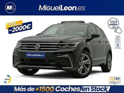 Usado VW Tiguan R-line 150 CV (110 kW) 2023 Negro SUV