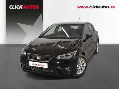 Usado Seat Ibiza FR 115 CV (84 kW) 2025 Negro Utilitario