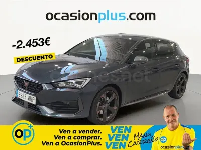 Usado Cupra Leon 190 CV (139 kW) 2023 Gris / plata Berlina
