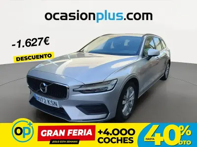 Usado Volvo V60 Momentum 190 CV (139 kW) 2018 Gris Familiar