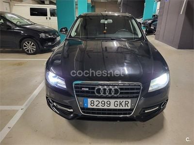 Usado Audi A4 143 CV (105 kW) 2009 Negro Berlina