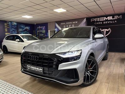 Usado Audi Q8 S-Line 286 CV (210 kW) 2019 Gris / plata SUV