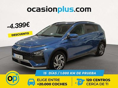 Azul Usado 2024 Hyundai Bayon SUV | 18.250 € (Precio justo)