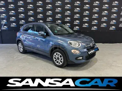 Käytetty Fiat 500X Pop Star 110 HP (80 kW) 2017 Sininen Katumaasturi