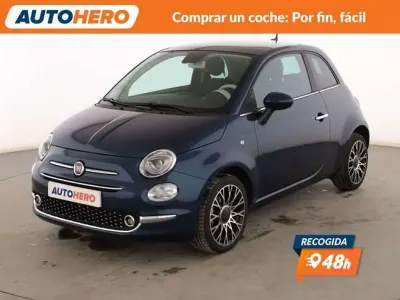 Usado Fiat 500 69 CV (50 kW) 2023 Azul Berlina
