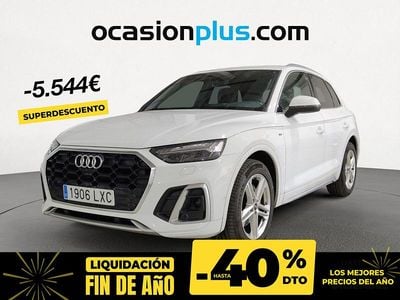 Blanco Usado 2022 Audi Q5 S-Line SUV | 32.990 € (Buen precio)
