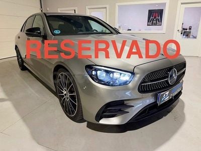 Usado Mercedes E220 194 CV (142 kW) 2021 Gris / plata Berlina