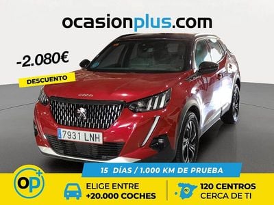 Usado Peugeot 2008 GTi 130 CV (95 kW) 2021 Rojo SUV