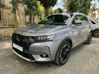 Usado DS Automobiles DS7 Crossback Performance 130 CV (95 kW) 2019 Gris / plata SUV