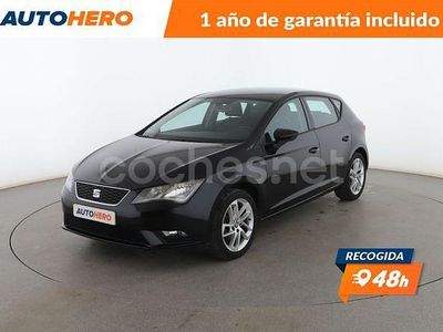 Usado Seat Leon Style 106 CV (77 kW) 2014 Negro Berlina