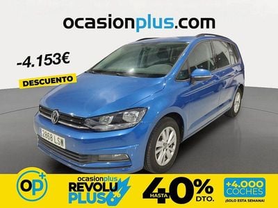 Usado VW Touran Business 122 CV (89 kW) 2021 Azul Monovolumen