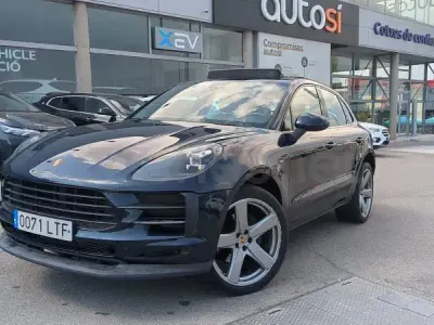 Usado Porsche Macan 245 CV (180 kW) 2021 Azul SUV